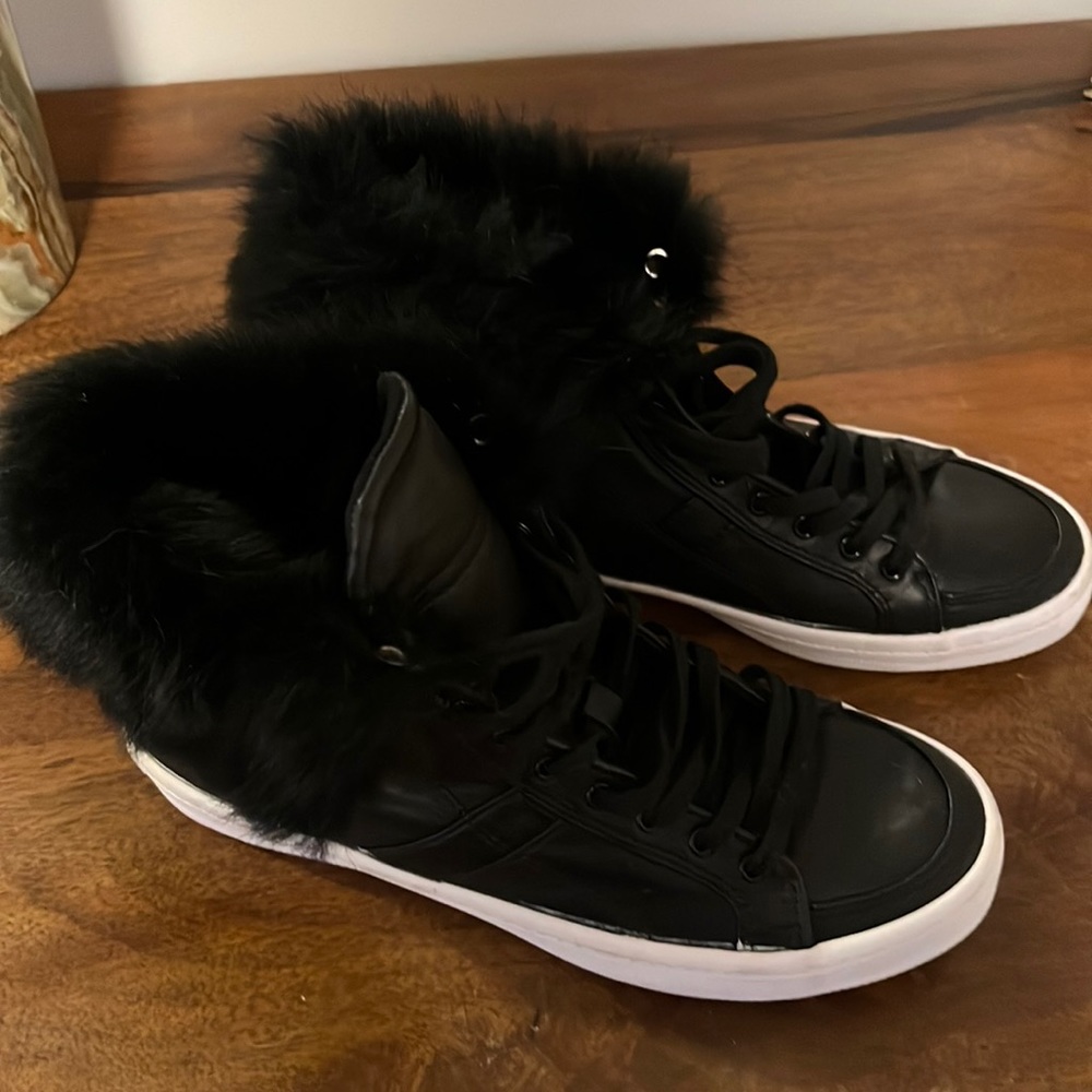Rebecca Minkoff Fur High Tops